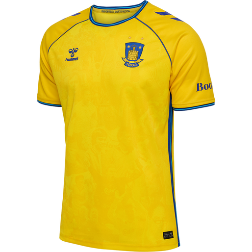 BIF 24/25 HOME JERSEY S/S, CYBER YELLOW BIF 24/25 HOME JERSEY S/S, CYBER YELLOW, packshot