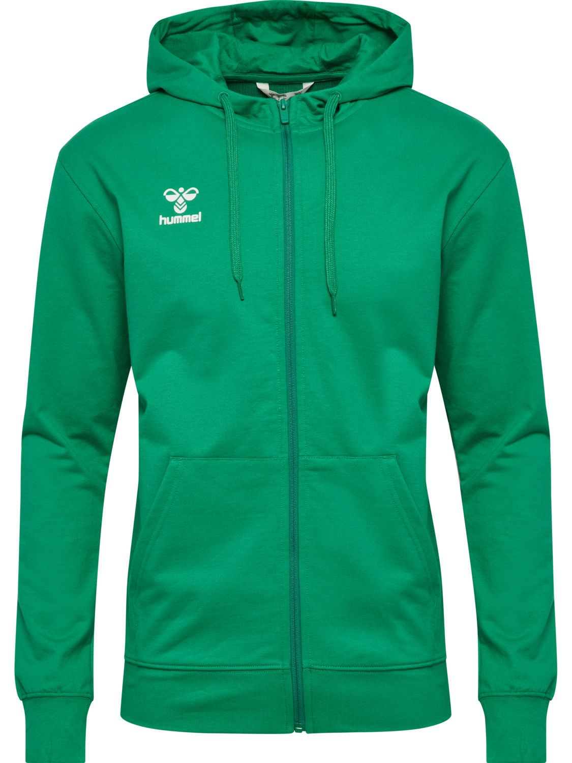 hmlGO 2.0 CHEVRON ZIP HOODIE, JELLY BEAN, packshot