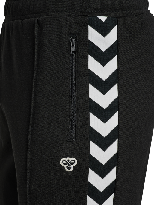 hmlARCHIVE REGULAR POLY PANTS, BLACK hmlARCHIVE REGULAR POLY PANTS, BLACK, packshot