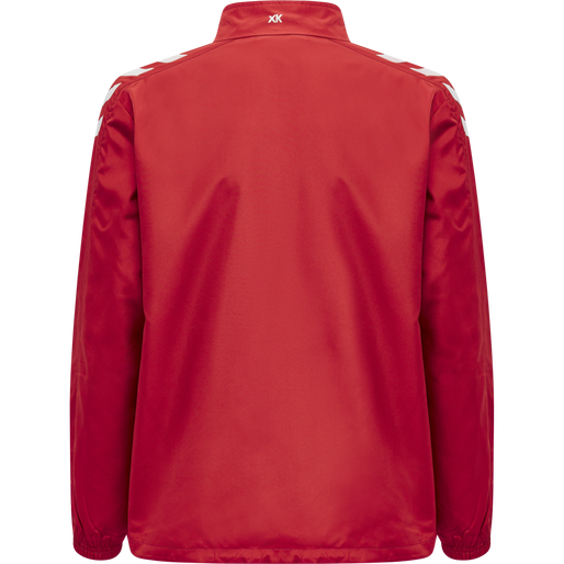 hmlCORE XK MICRO ZIP JACKET KIDS, TRUE RED, packshot
