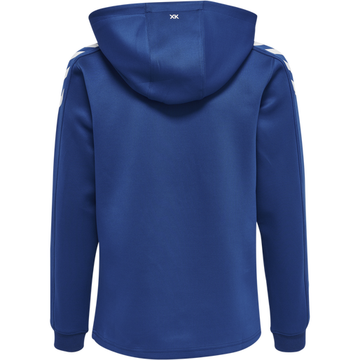hmlCORE XK POLY KIDS SWEAT HOODIE, TRUE BLUE, packshot
