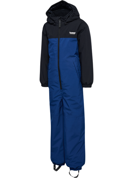 hmlJR BLOCK SNOWSUIT WP, ESTATE BLUE hmlJR BLOCK SNOWSUIT WP, ESTATE BLUE, packshot