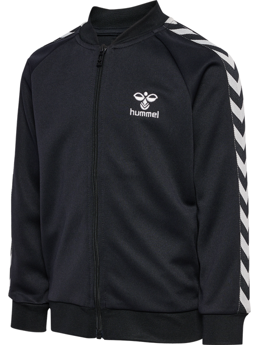 hmlNEWI ZIP JACKET, BLACK hmlNEWI ZIP JACKET, BLACK, packshot