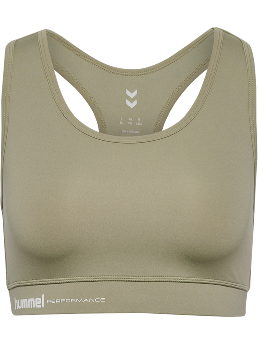 hmlPULSE LIGHT SUPPORT BRA, SEAGRASS, packshot