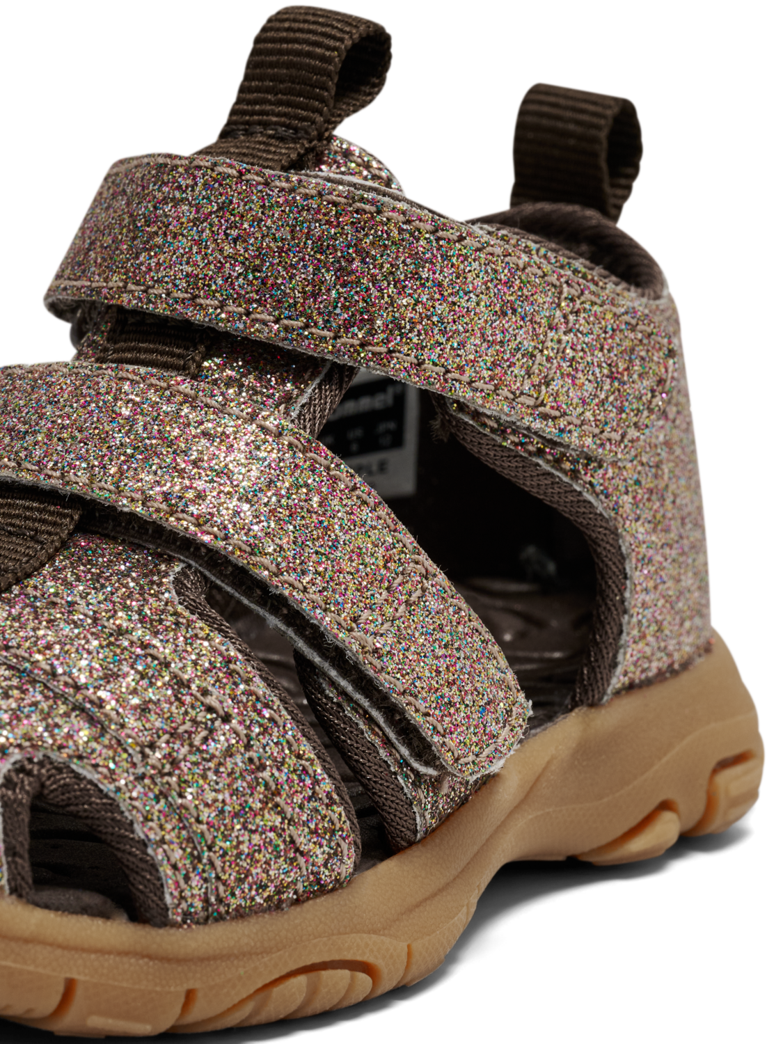 SANDAL VELCRO INFANT, MULTI COLOUR BROWN, packshot