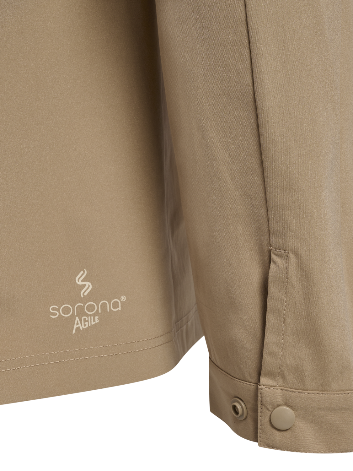 hmlSORONA LOOSE OVERSHIRT, CORNSTALK, packshot