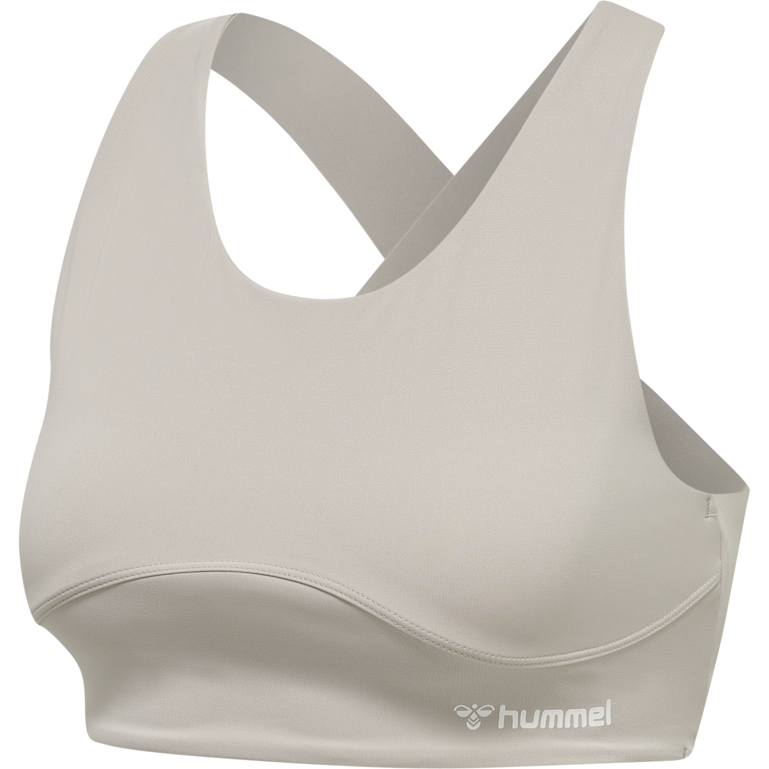 hmlMT GRACE SPORTS BRA, CHATEAU GRAY, packshot