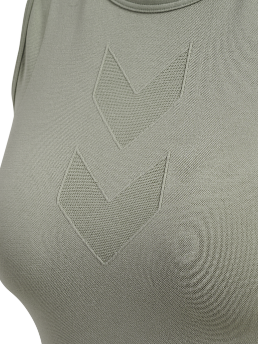 hmlHIIT SEAMLESS W TOP, SEAGRASS, packshot