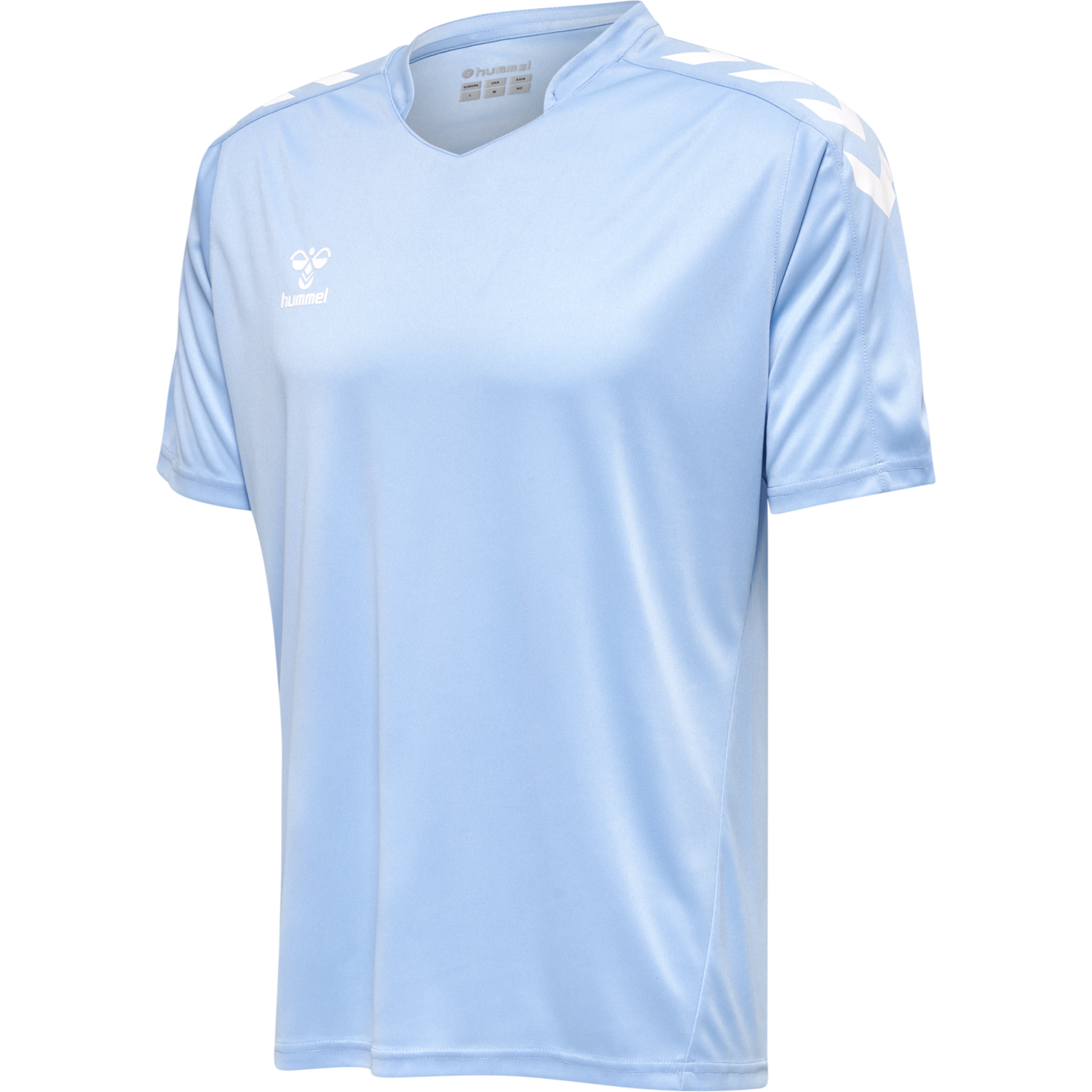 hmlCORE XK POLY JERSEY S/S, ARGENTINA BLUE, packshot