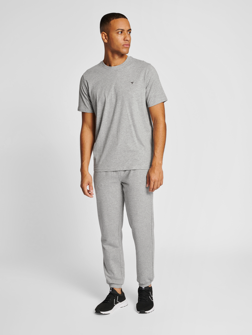 hummel IC FRED SWEATPANTS - GREY MELANGE