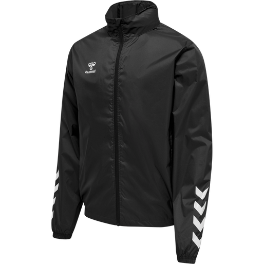 hmlCORE XK SPRAY JACKET, BLACK, packshot