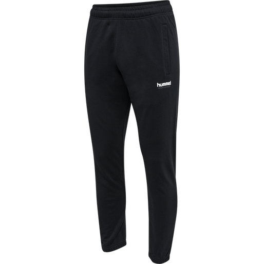 hmlLGC AUSTIN REGULAR PANTS, BLACK hmlLGC AUSTIN REGULAR PANTS, BLACK, packshot
