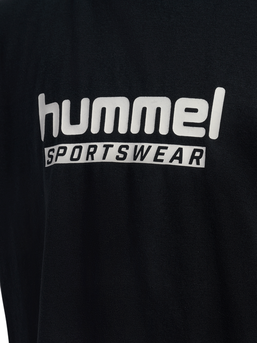 hmlJR BASE T-SHIRT S/S, BLACK hmlJR BASE T-SHIRT S/S, BLACK, packshot