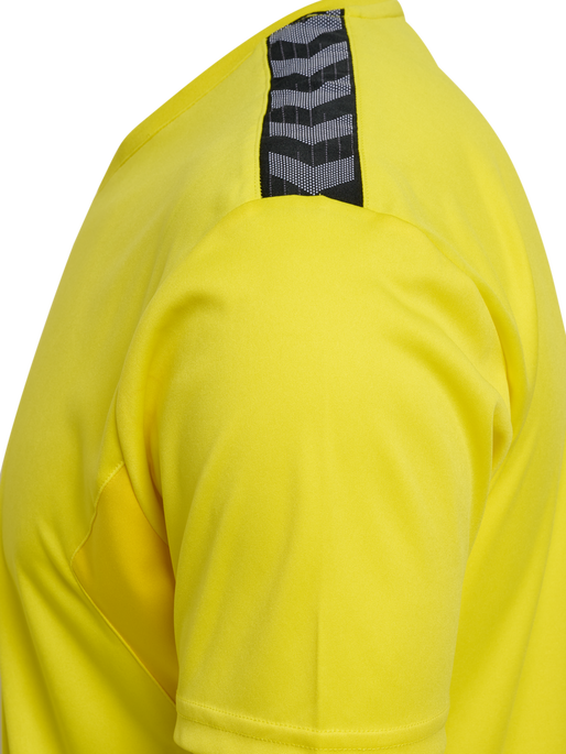 hmlAUTHENTIC PL JERSEY S/S, BLAZING YELLOW, packshot