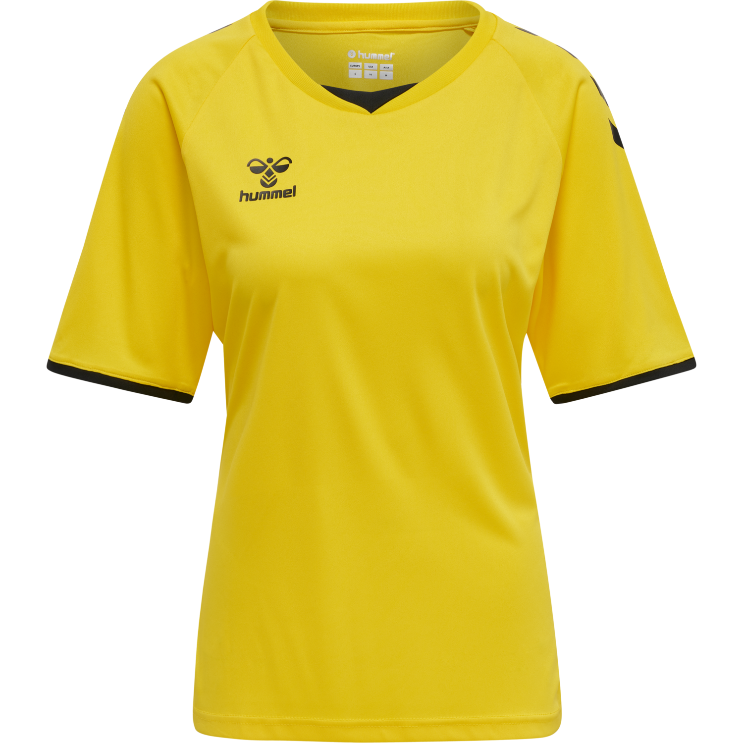 hmlCORE VOLLEY TEE WO, BLAZING YELLOW, packshot