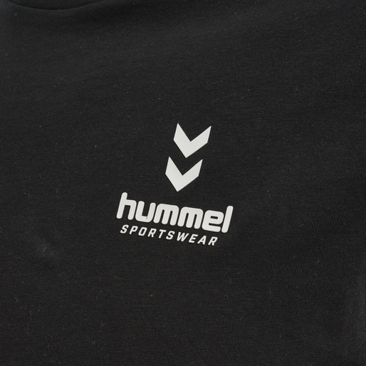 hmlDYLAN T-SHIRT, BLACK, packshot