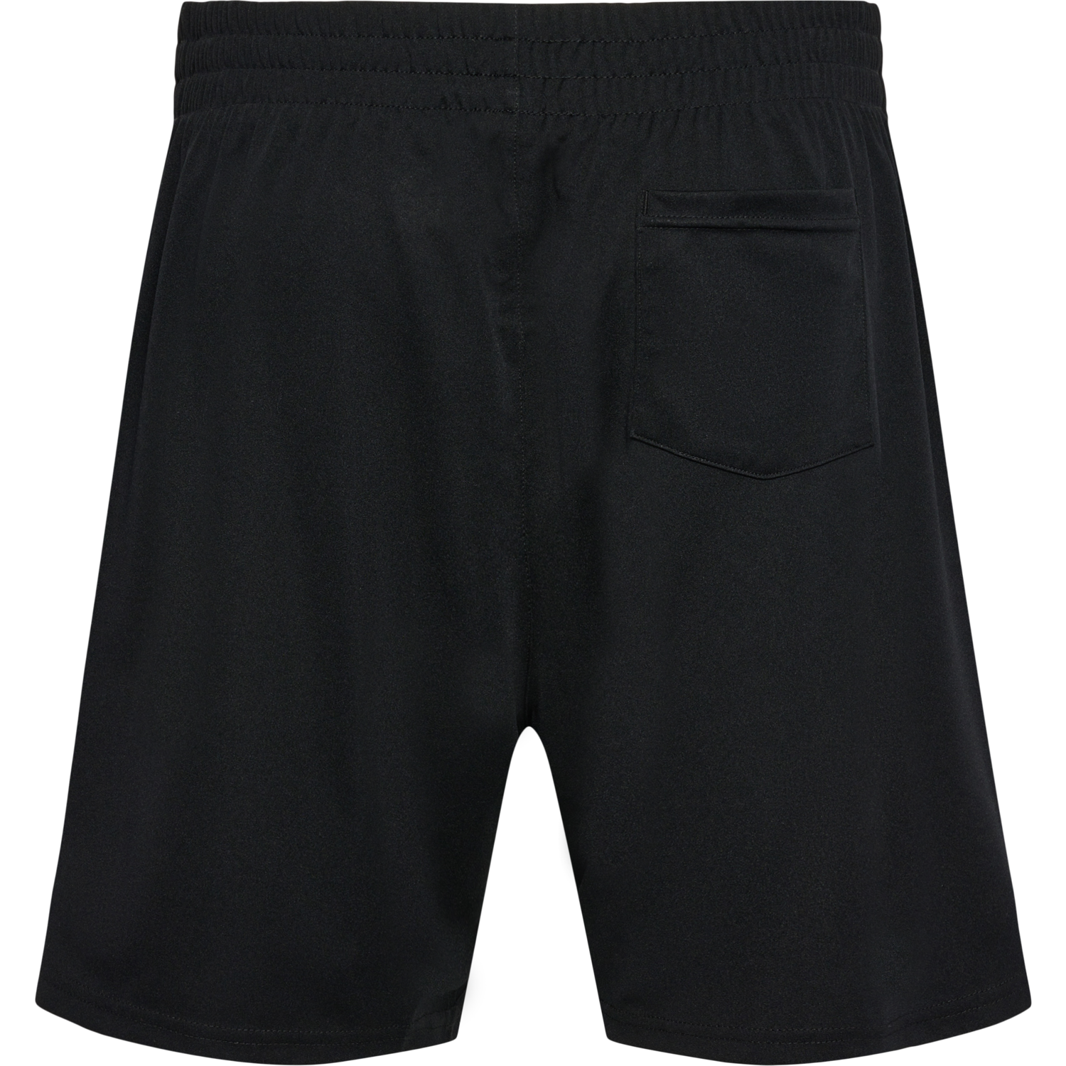 FFHB REFEREE POLY SHORTS, BLACK W/LOGO, packshot