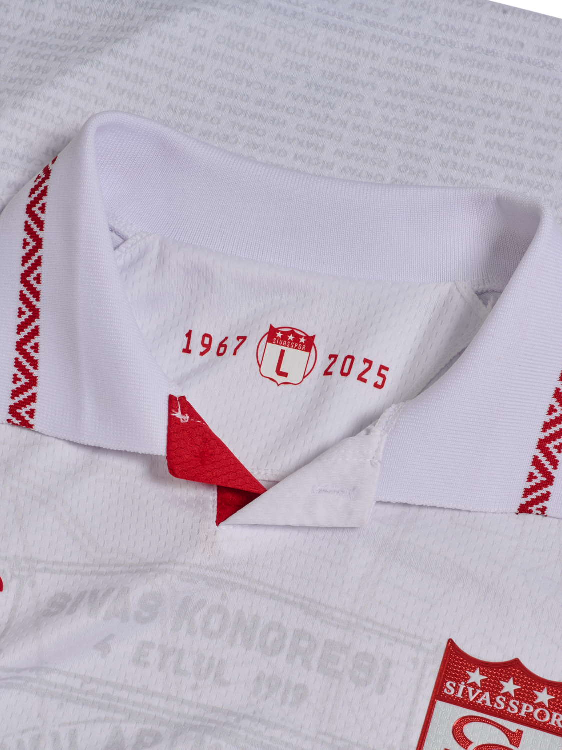 SIVASSPOR 25/26 AWAY JERSEY S/S, WHITE/TRUE RED, packshot