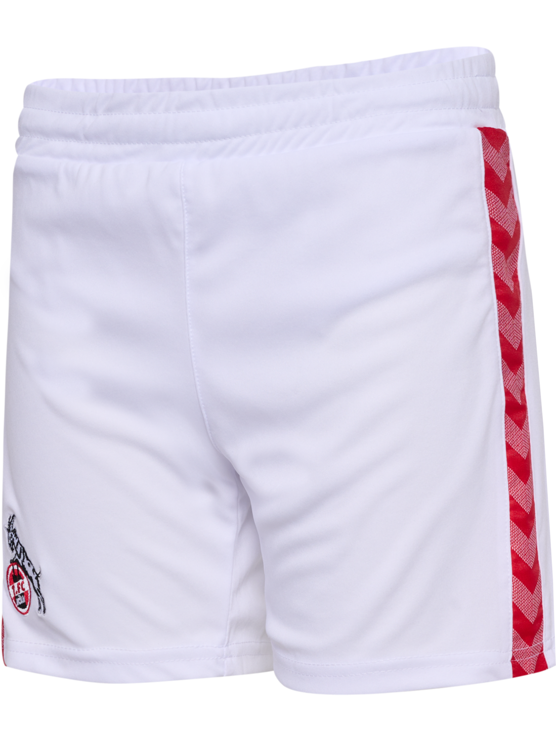 1FCK 23/24 HOME SHORTS KIDS, WHITE/TRUE RED, packshot