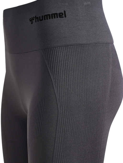 hmlTIF SEAMLESS HIGH WAIST TIGHTS, BLACKENED PEARL, packshot