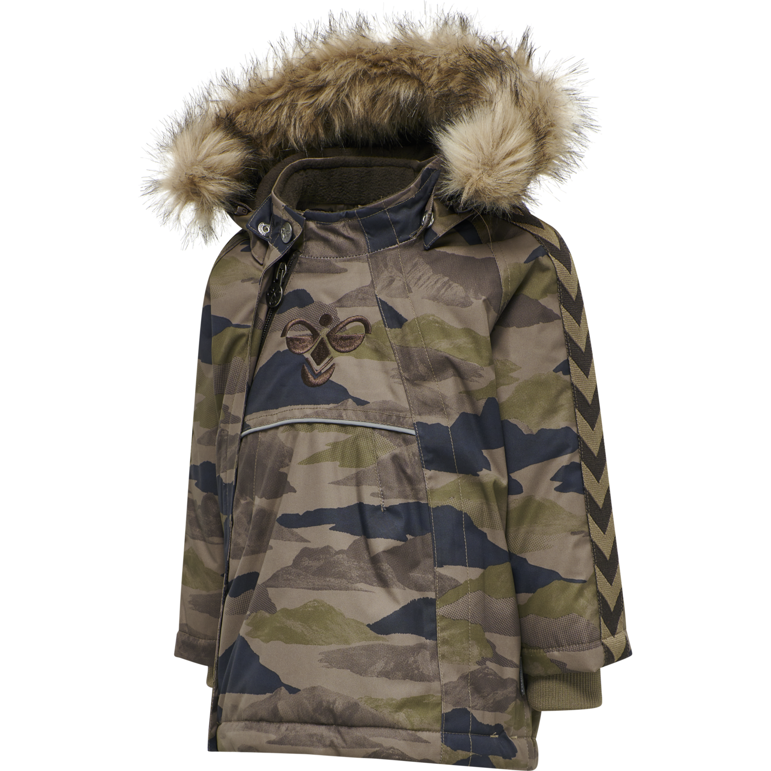 hmlJESSIE JACKET, CHOCOLATE CHIP/AFTER DARK, packshot