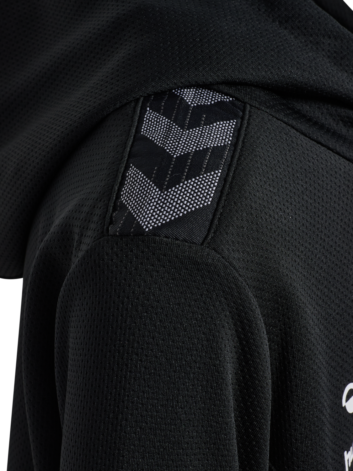 hmlAUTHENTIC PL ZIP HOODIE KIDS, BLACK, packshot