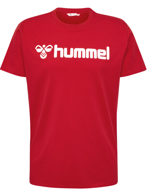 hmlGO 2.0 LOGO T-SHIRT S/S, TRUE RED, packshot