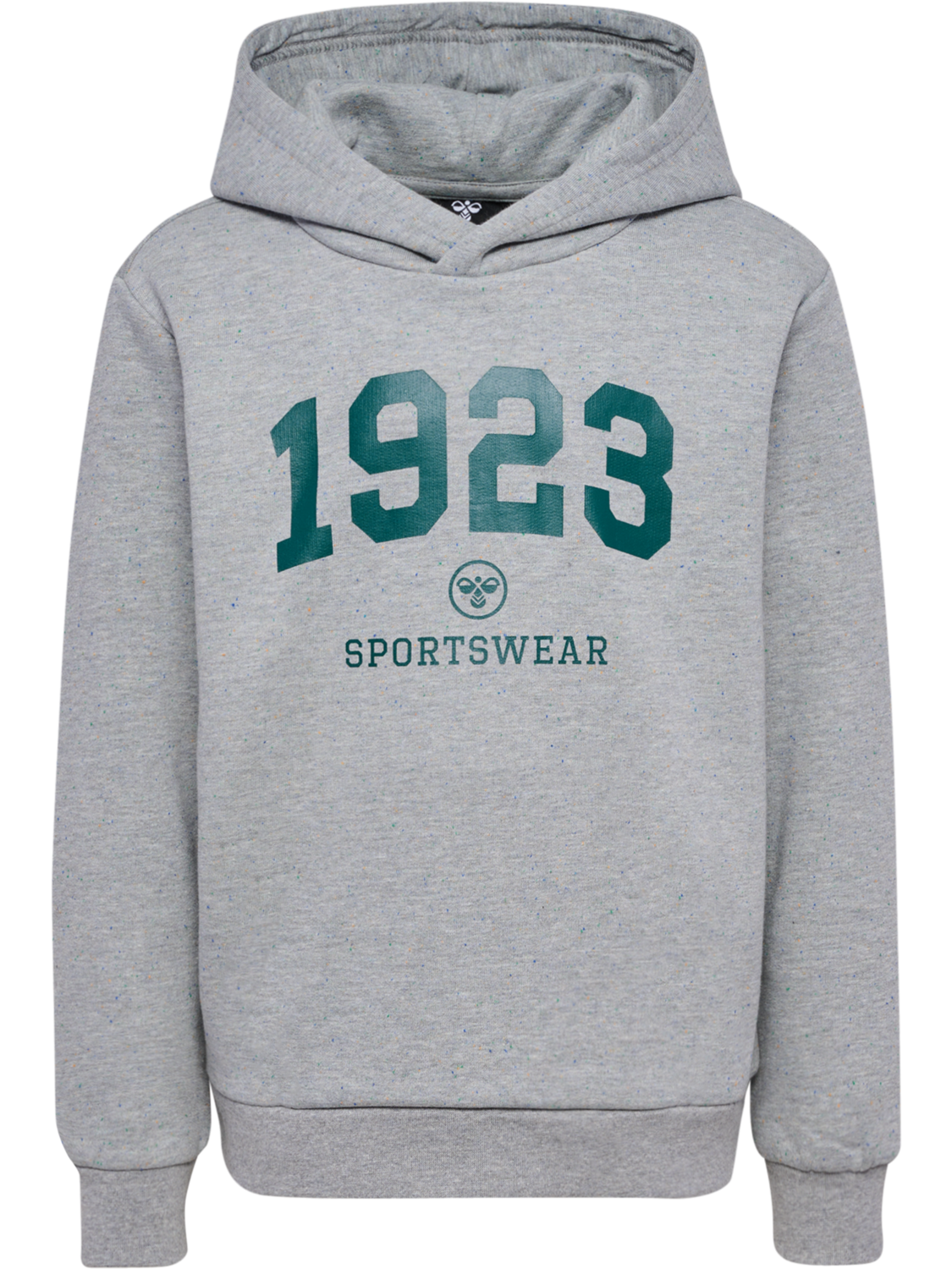 hmlNIPPS HOODIE, LIGHT GREY MELANGE, packshot