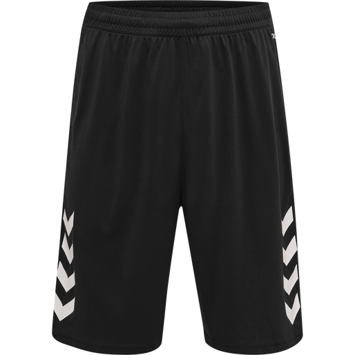 hmlCORE XK BASKET SHORTS, BLACK, packshot