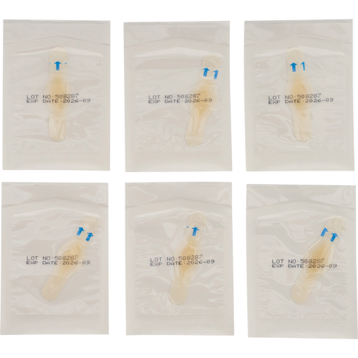 BLISTER PATCH SMALL 6 PIECES, WHITE, packshot