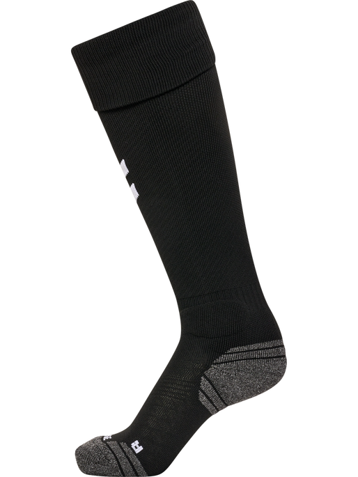 hmlPRO FOOTBALL SOCKS, BLACK/WHITE, packshot