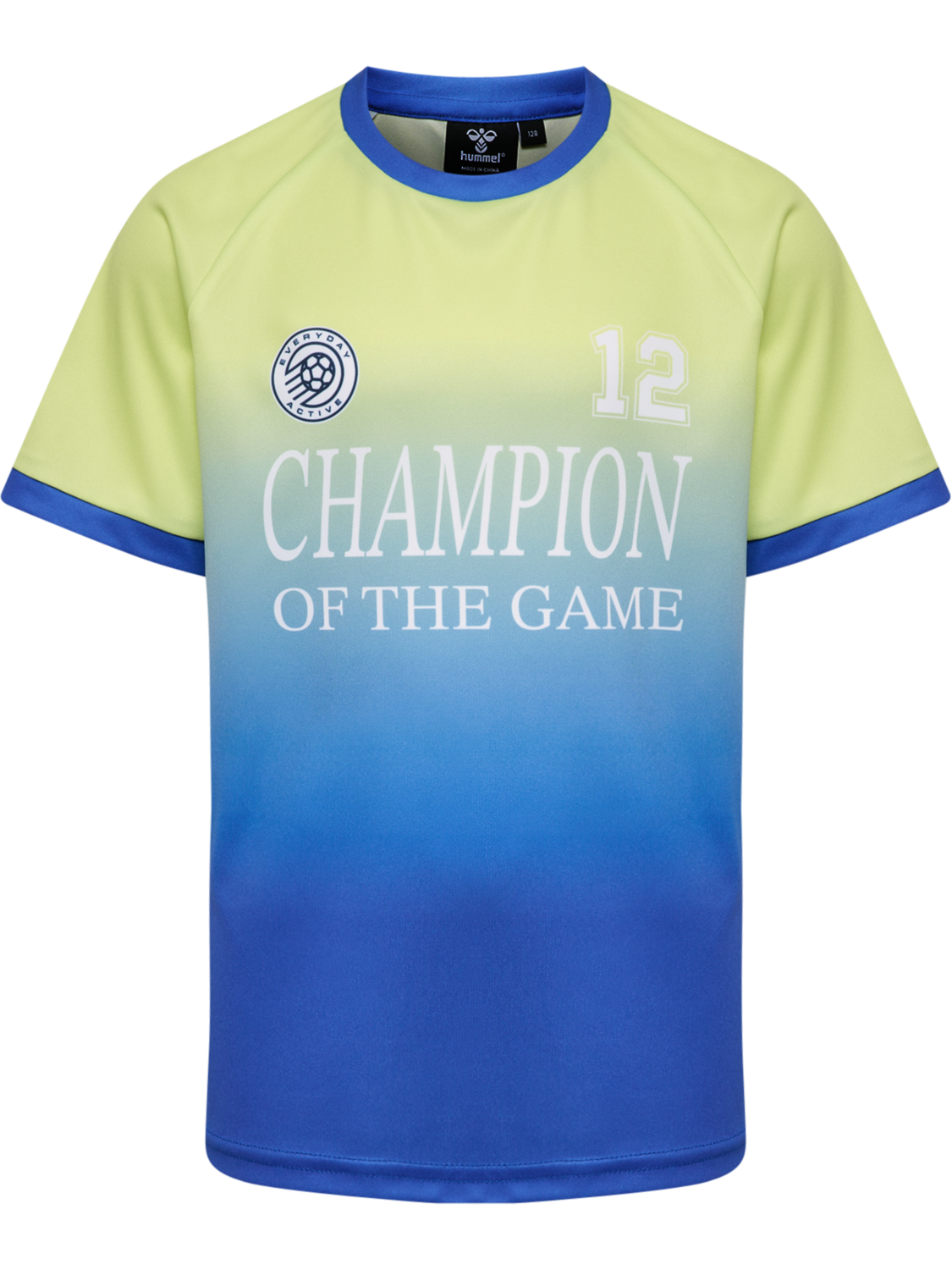 hmlSHIMMER T-SHIRT S/S, SHADOW LIME, packshot