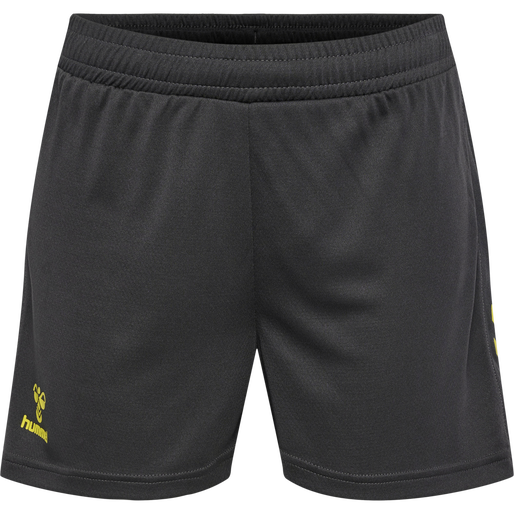 hmlACTIVE PL SHORTS WOMAN, OBSIDIAN/SULPHUR SPRING, packshot