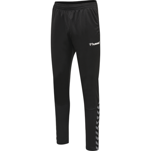 hmlAUTHENTIC TRAINING PANT, BLACK/WHITE, packshot