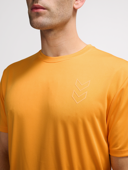 hmlACTIVE PL JERSEY S/S, BLAZING ORANGE, model