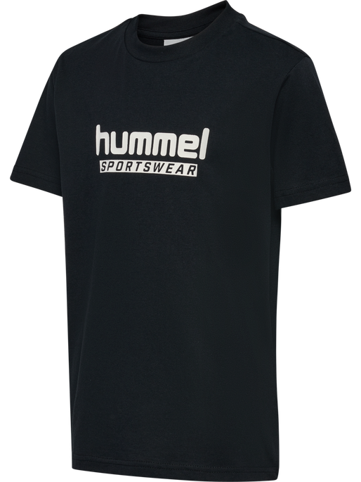 hmlJR BASE T-SHIRT S/S, BLACK hmlJR BASE T-SHIRT S/S, BLACK, packshot