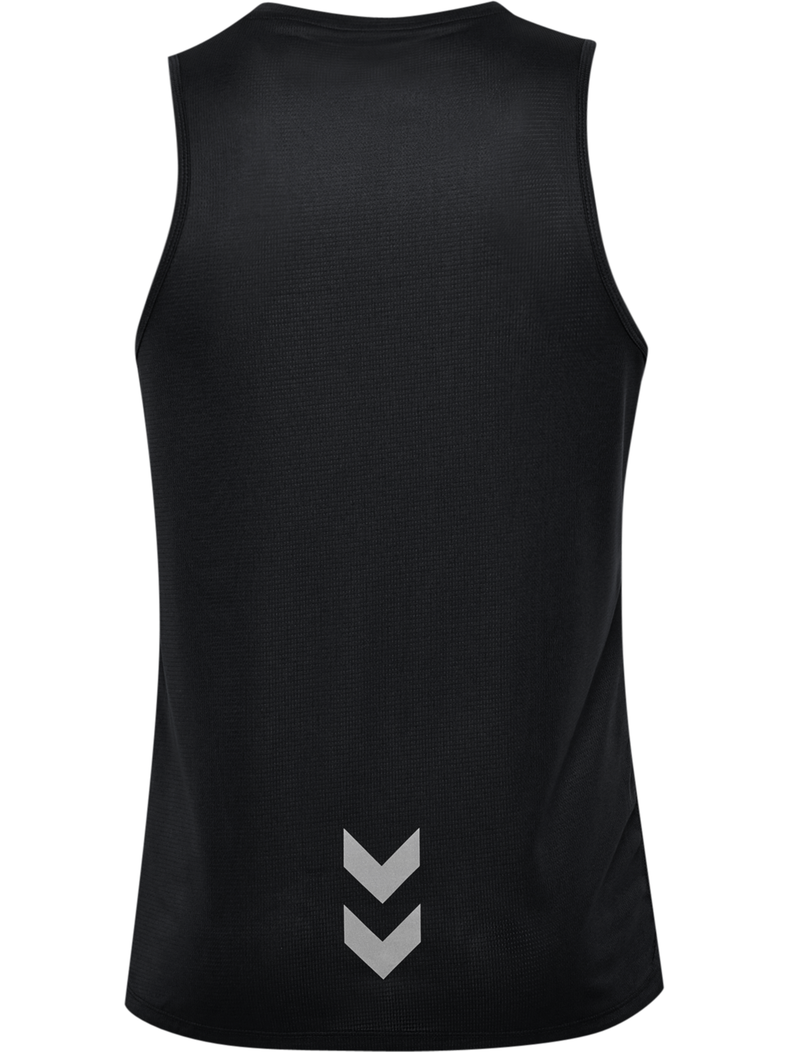 hmlRUN SINGLET S/L, BLACK, packshot
