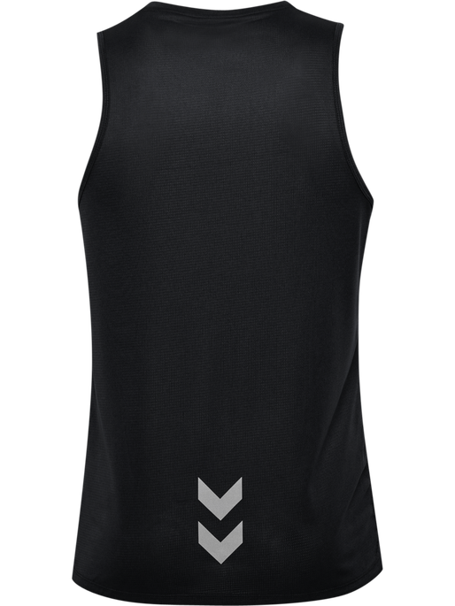 hmlRUN SINGLET S/L, BLACK hmlRUN SINGLET S/L, BLACK, packshot