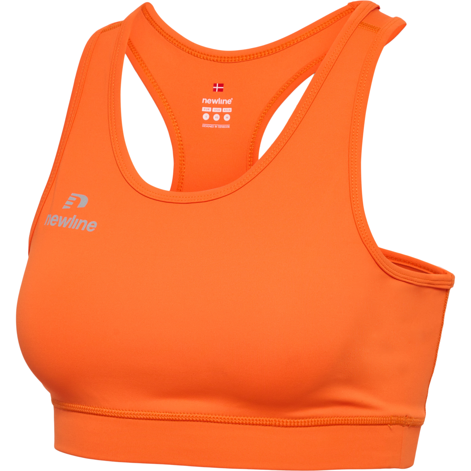 WOMEN'S ATHLETIC TOP, ORANGE TIGER, packshot