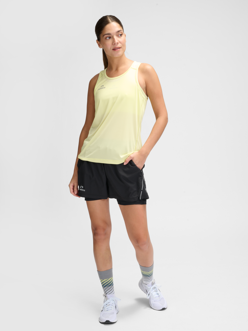 nwlBEAT SINGLET W, LUMINARY GREEN, model