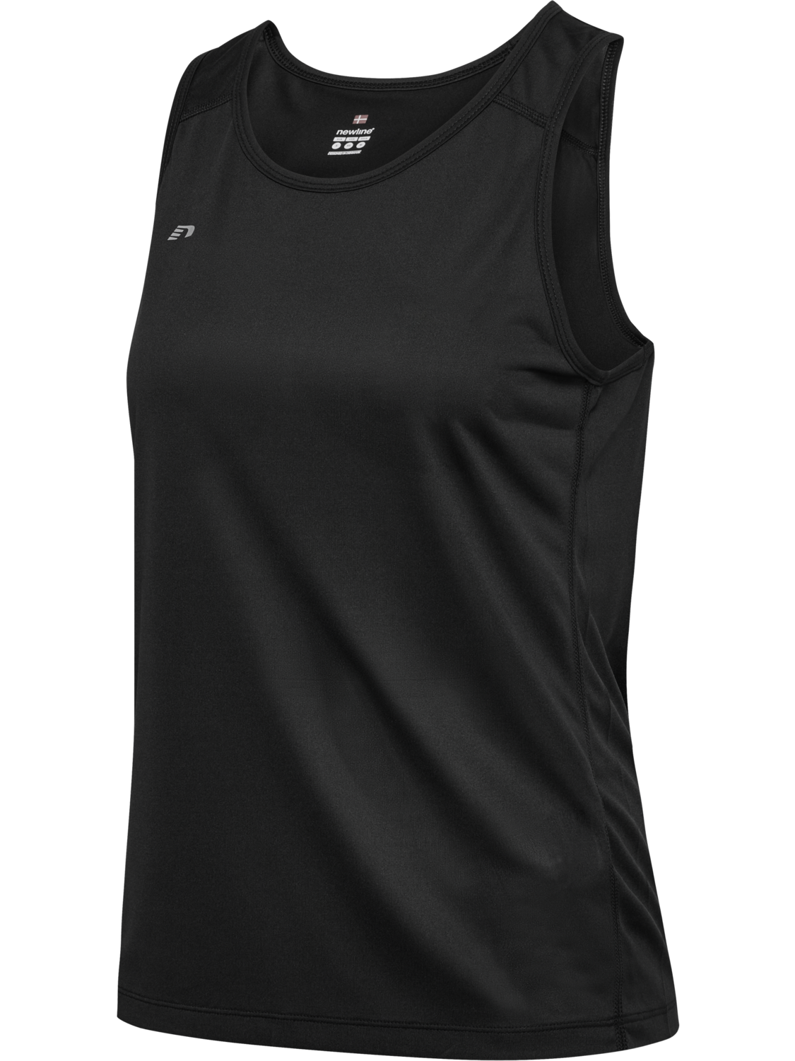 nwlBEAT SINGLET W, BLACK, packshot