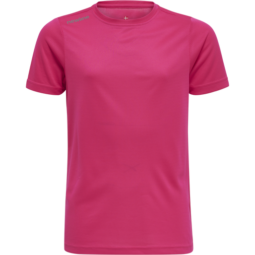 KIDS CORE FUNCTIONAL T-SHIRT S/S, PINK PEACOCK, packshot