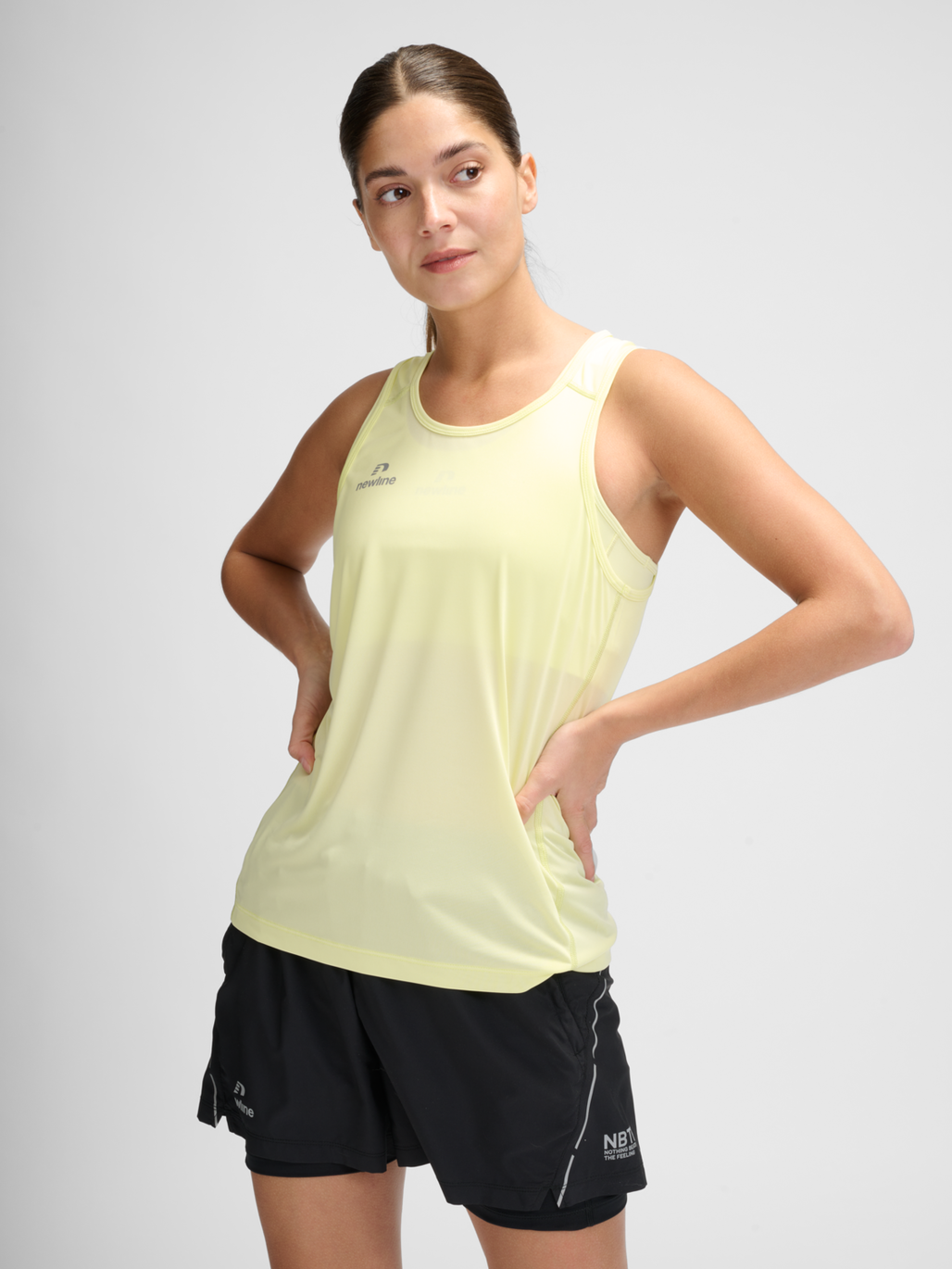 nwlBEAT SINGLET W, LUMINARY GREEN, model