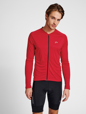 MENS CORE BIKE L/S JERSEY, TANGO RED, model