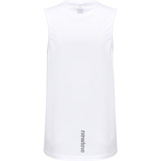 MEN CORE RUNNING SINGLET, WHITE MEN CORE RUNNING SINGLET, WHITE, packshot