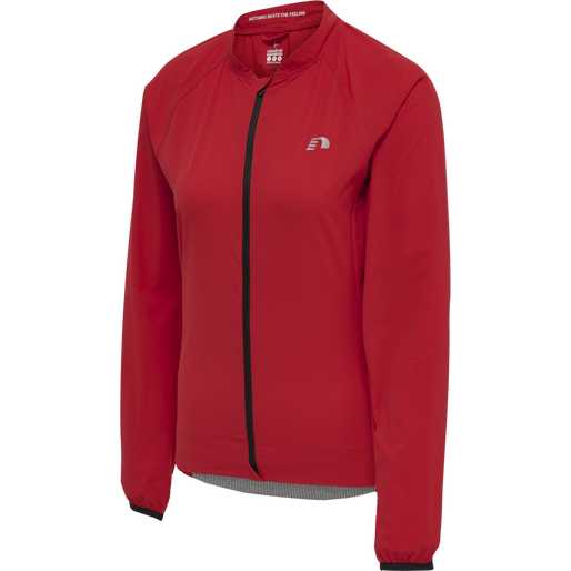 WOMENS CORE BIKE JACKET, TANGO RED, packshot