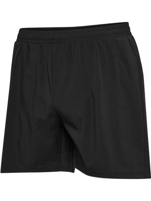 nwlMAX ZIP POCKET SHORTS, BLACK, packshot