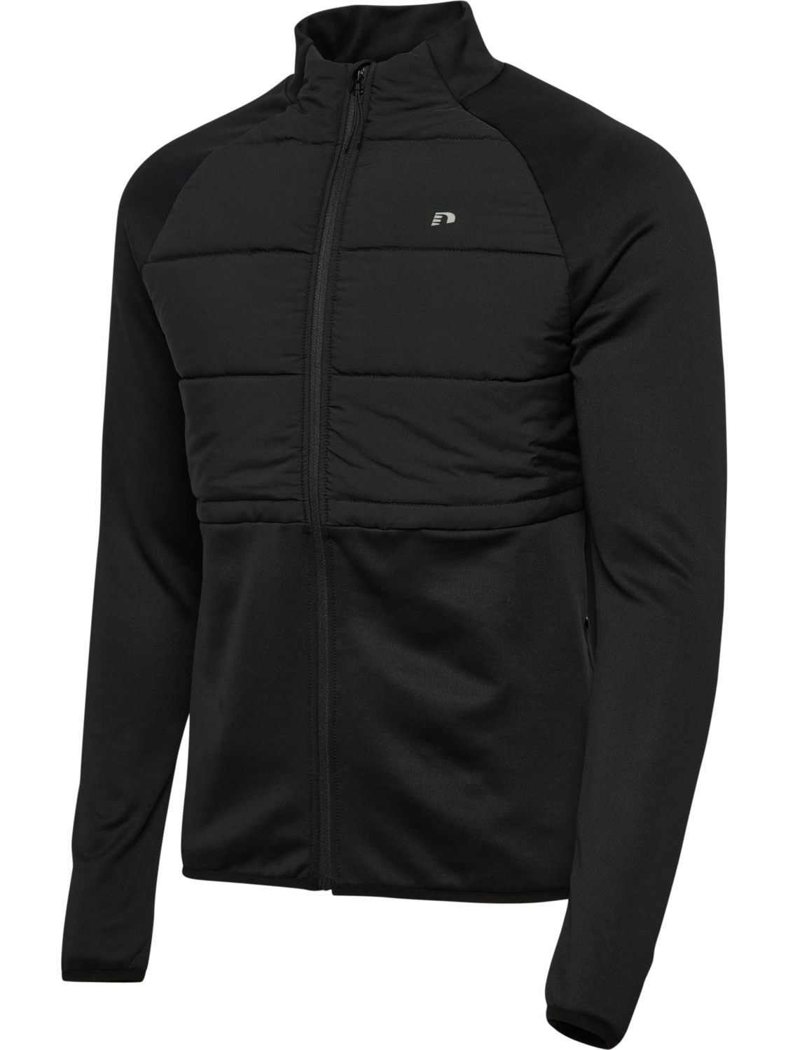 nwlQUILTED JACKET, BLACK, packshot