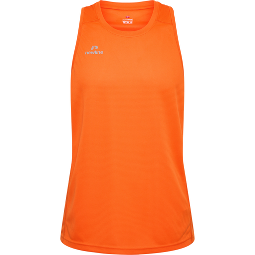 MEN'S ATHLETIC RUNNING SINGLET, ORANGE TIGER MEN'S ATHLETIC RUNNING SINGLET, ORANGE TIGER, packshot