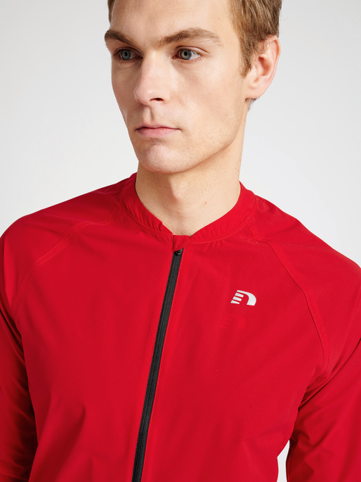 MENS CORE BIKE JACKET, TANGO RED, model